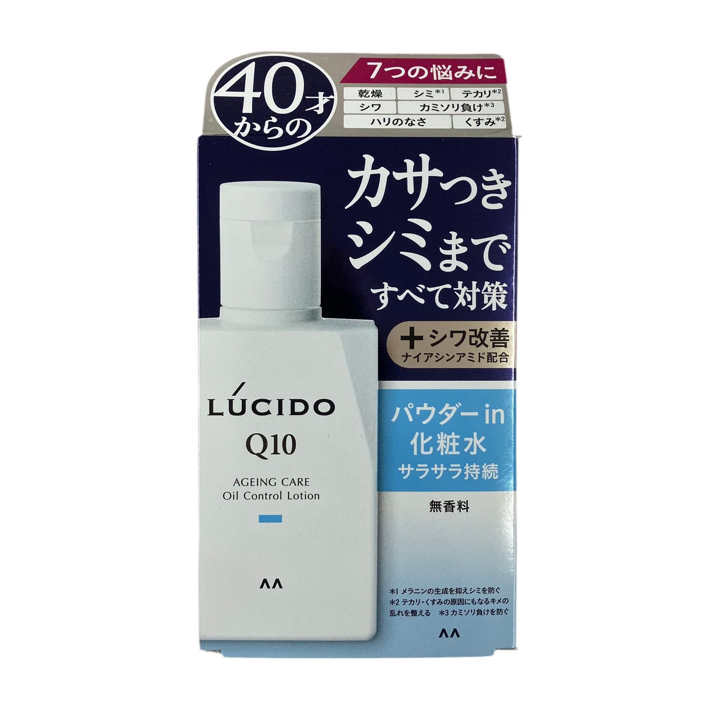 LÚCIDO Q10 Ageing Care Oil Control Lotion Made in Japan product image front side 1