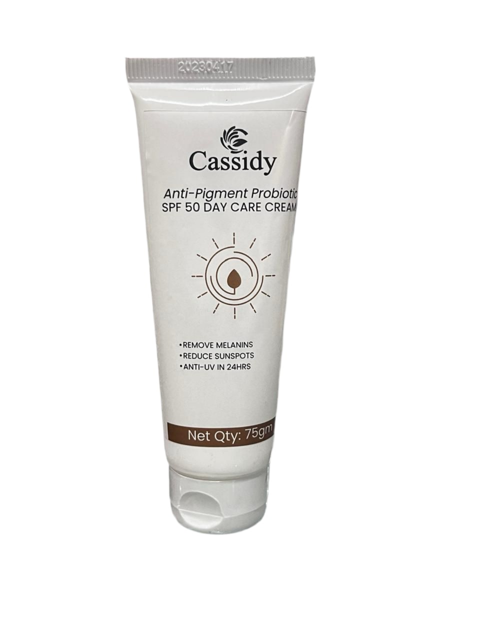 CASSIDY Anti-Pigment Probiotic SPF Cream, 75gm