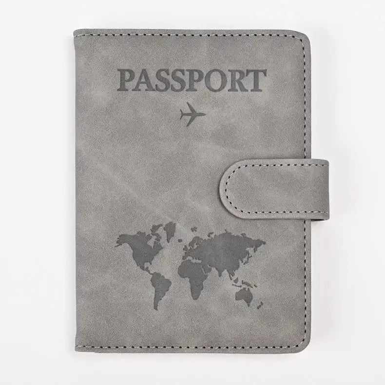 Passport and Card Holder Leather