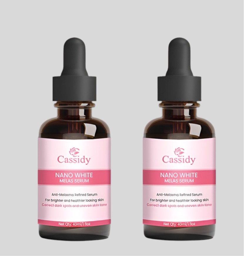 CASSIDY Nano White Melas Serum 40ml (Pack of 2)