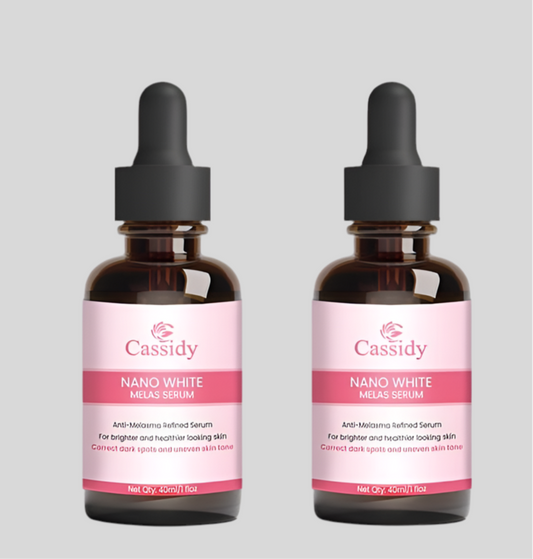 CASSIDY Nano White Melas Serum 40ml (Pack of 2)