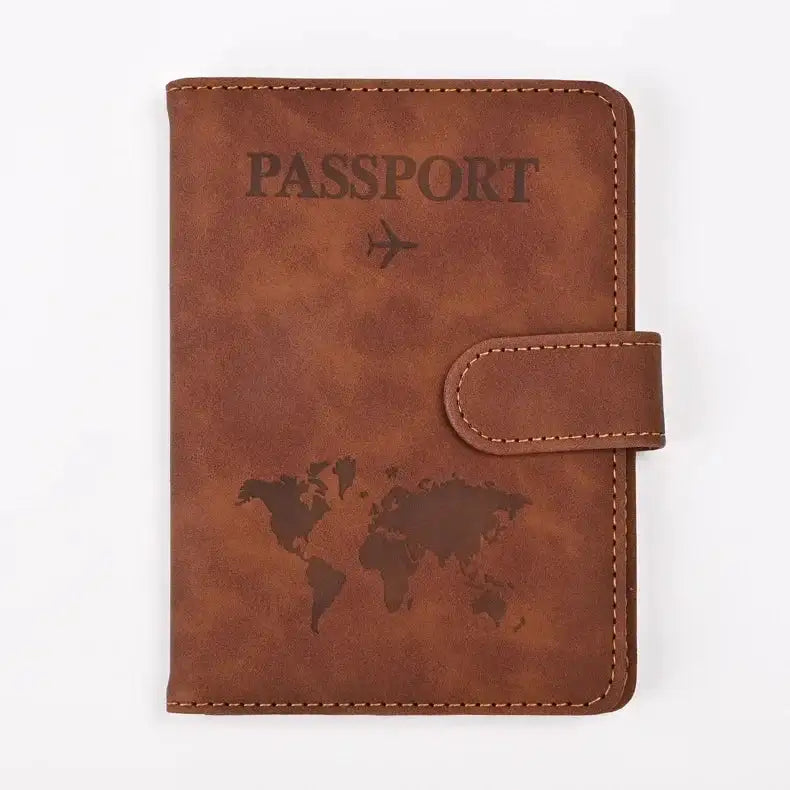 Passport and Card Holder Leather