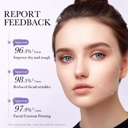 Girl Photo Showing Serum Benefits