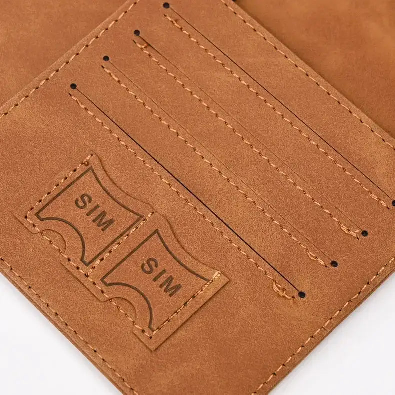 Passport and Card Holder Leather