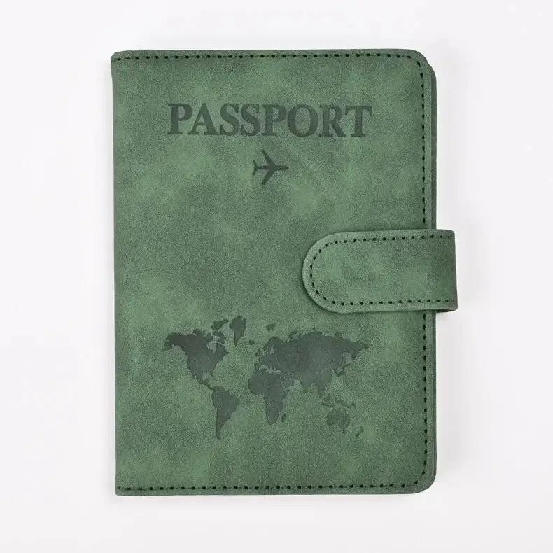 Passport and Card Holder Leather