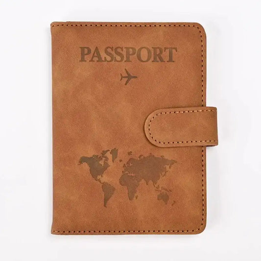 Passport and Card Holder Leather